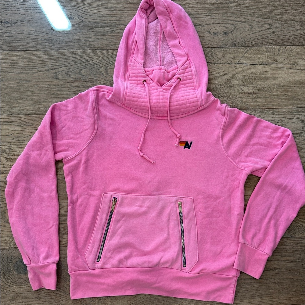 Aviator Nation Pink Ninja Hoodie
